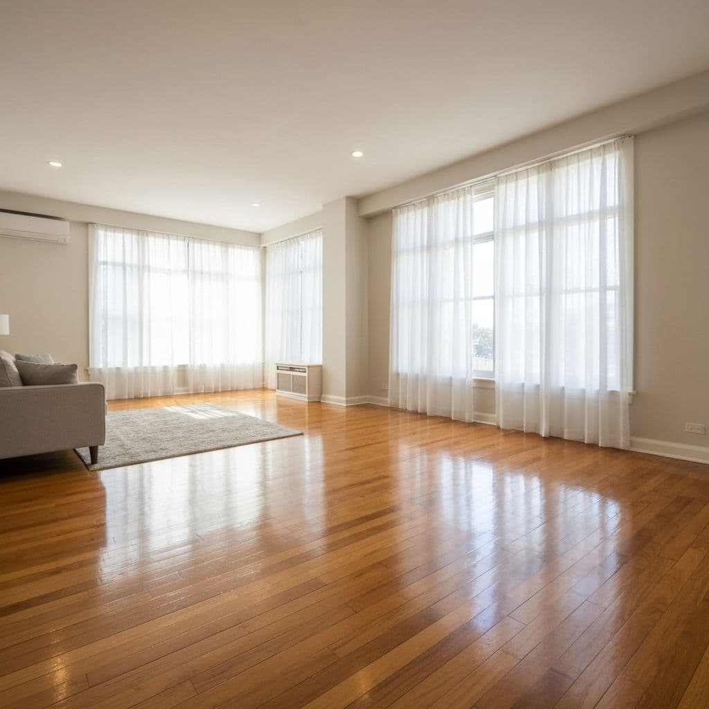 Empty clean room