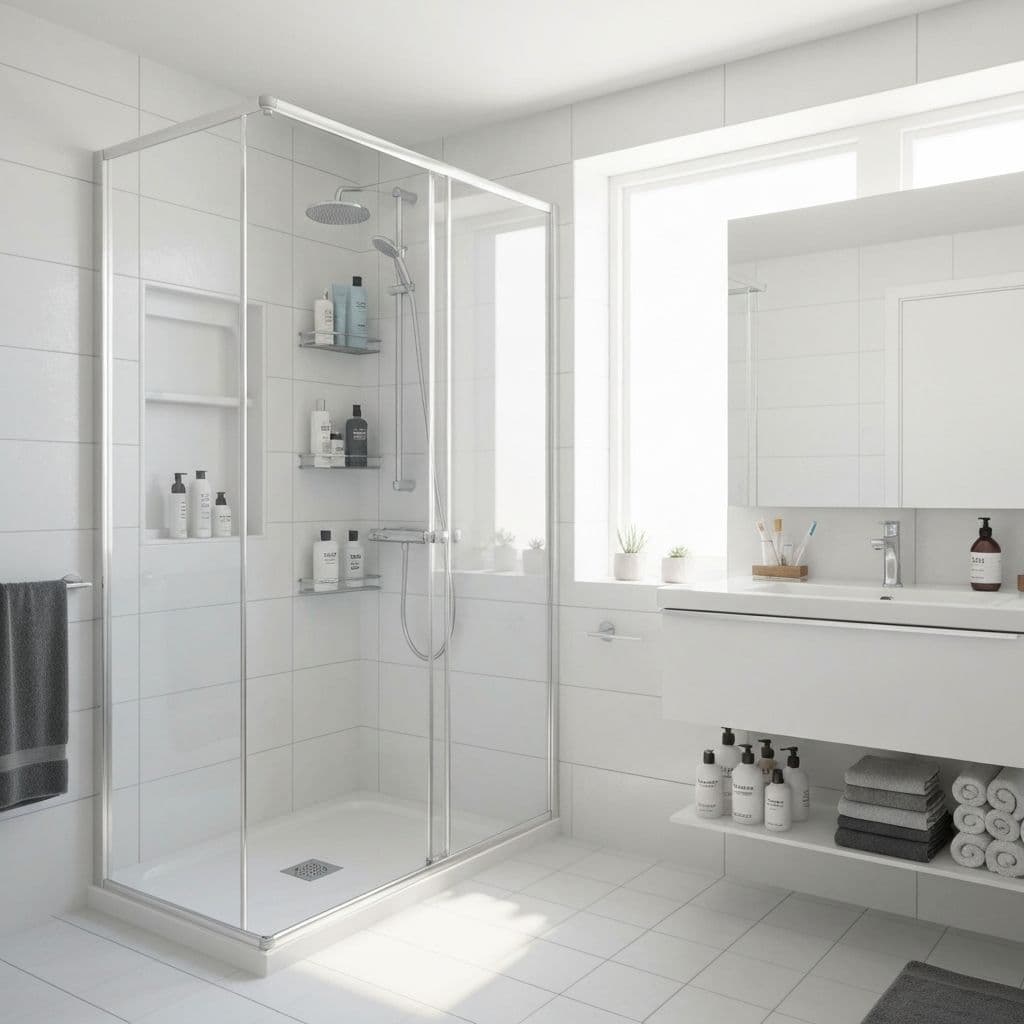 Clean bathroom