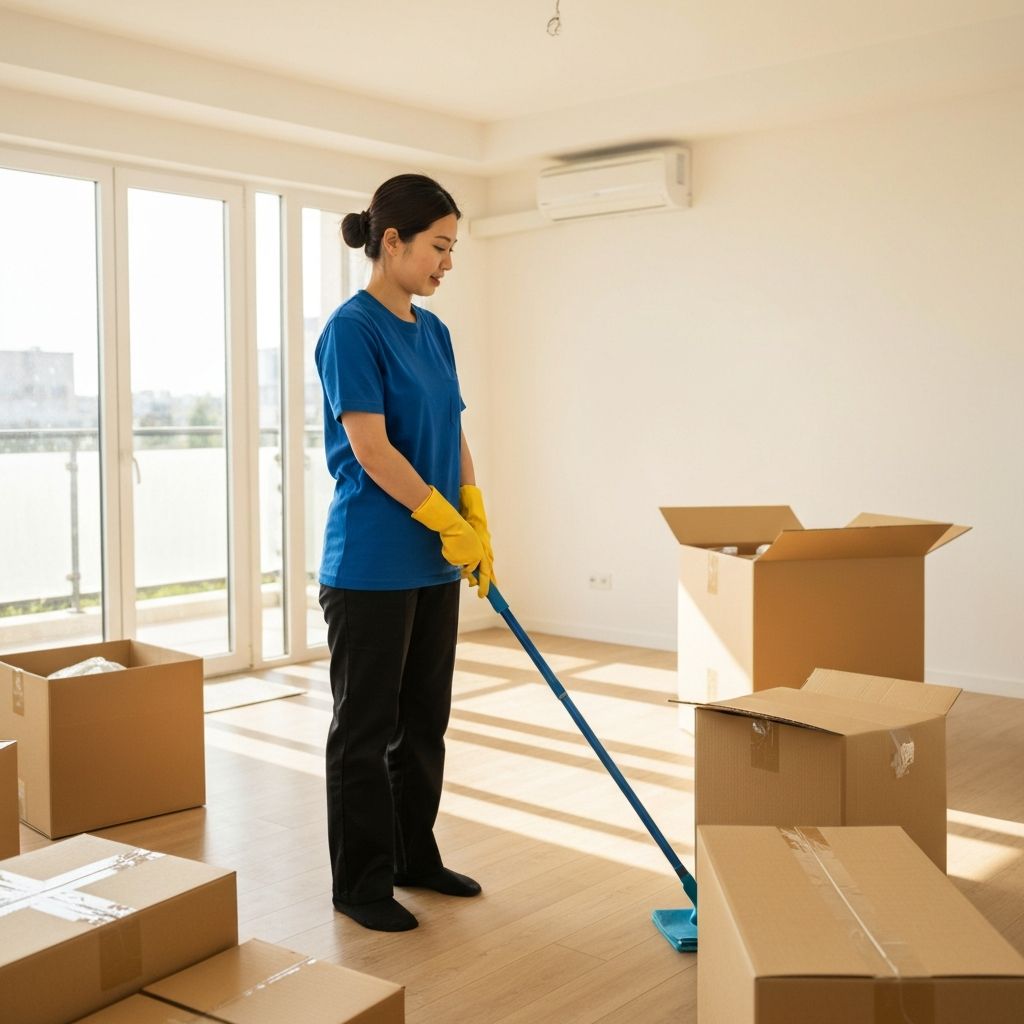Professional move-out cleaning